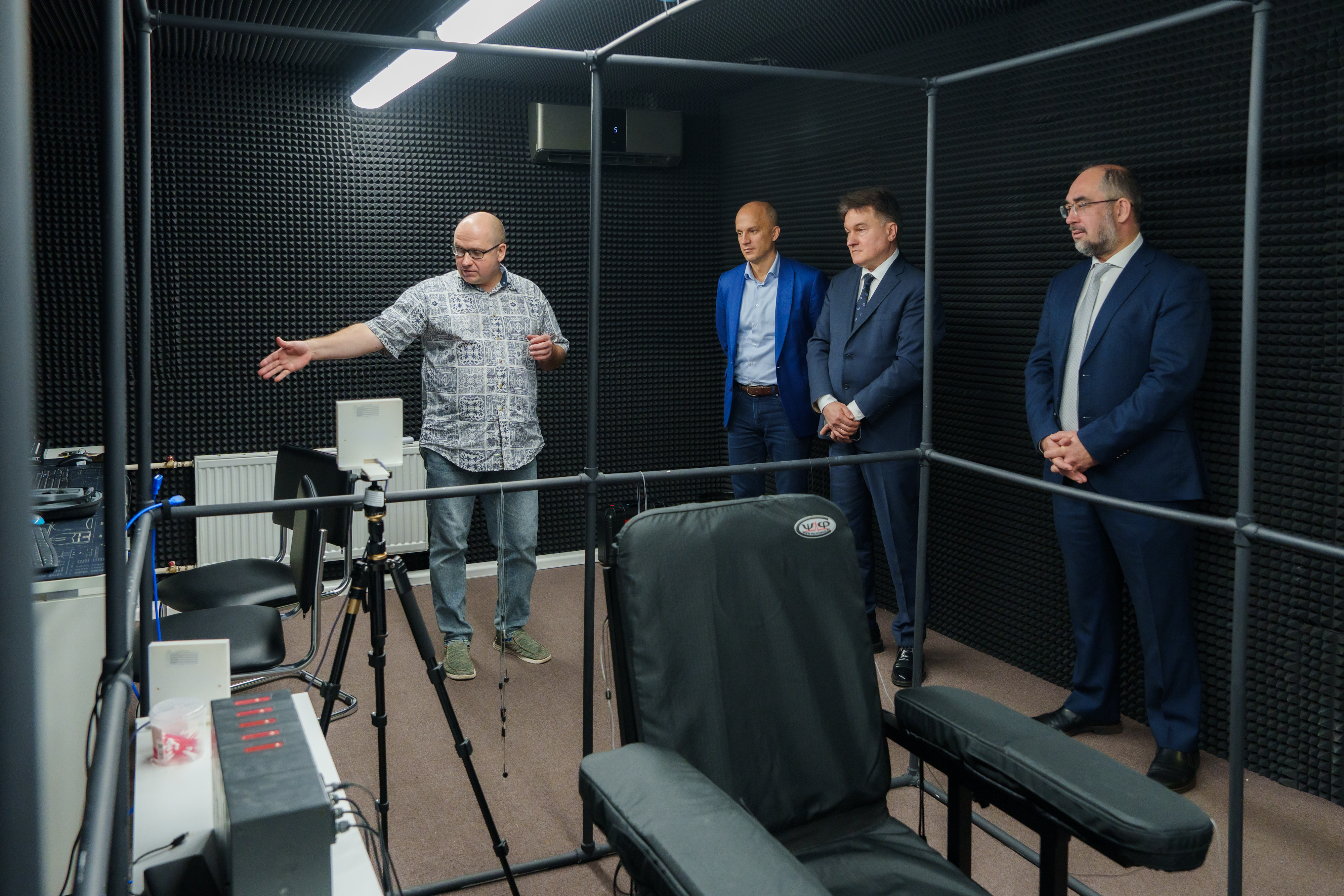 В лаборатории исследования психоэмоциональных состояний и когнитивных функций мозга