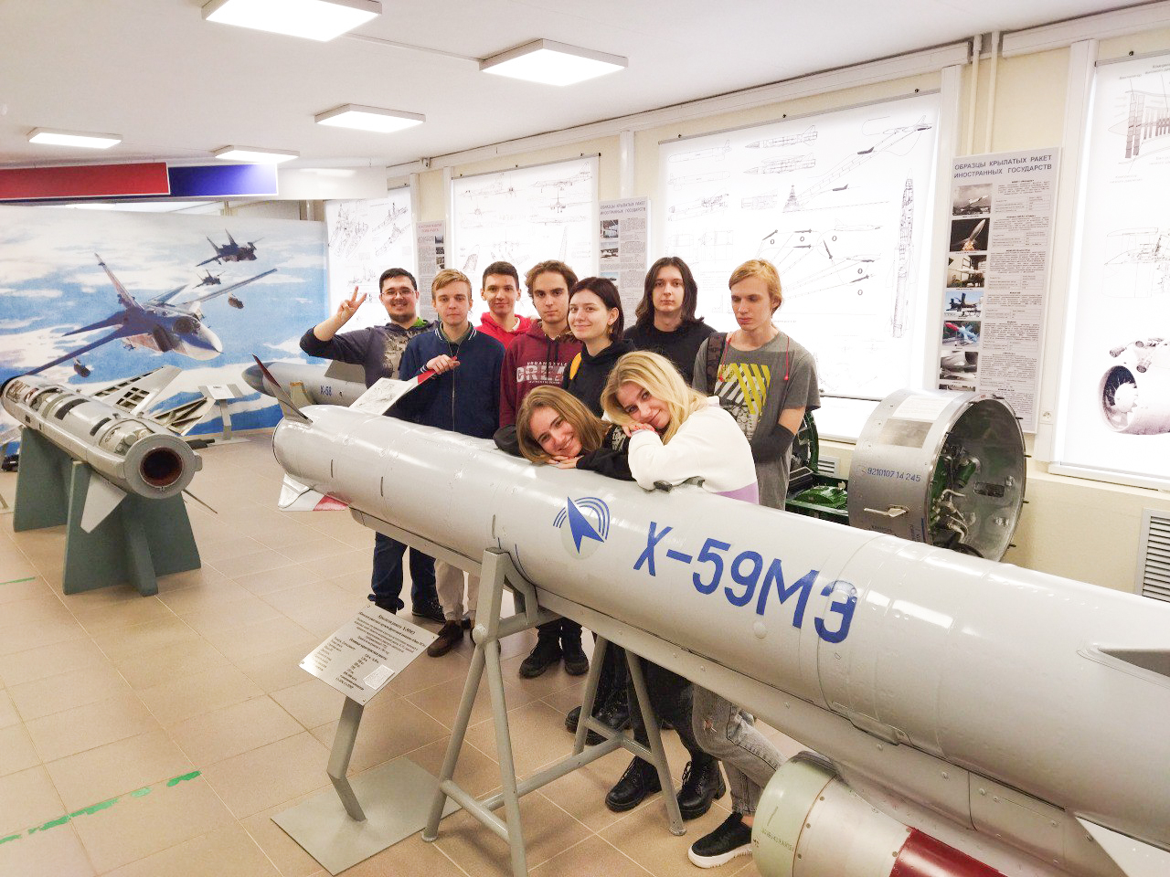 В Музее истории создания крылатых ракет