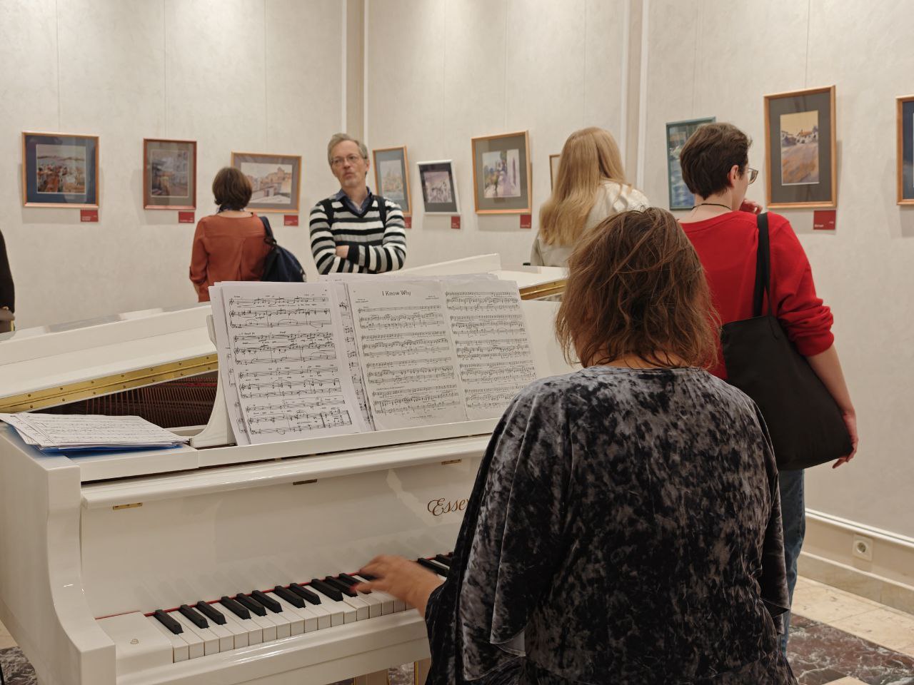 Открытие выставки