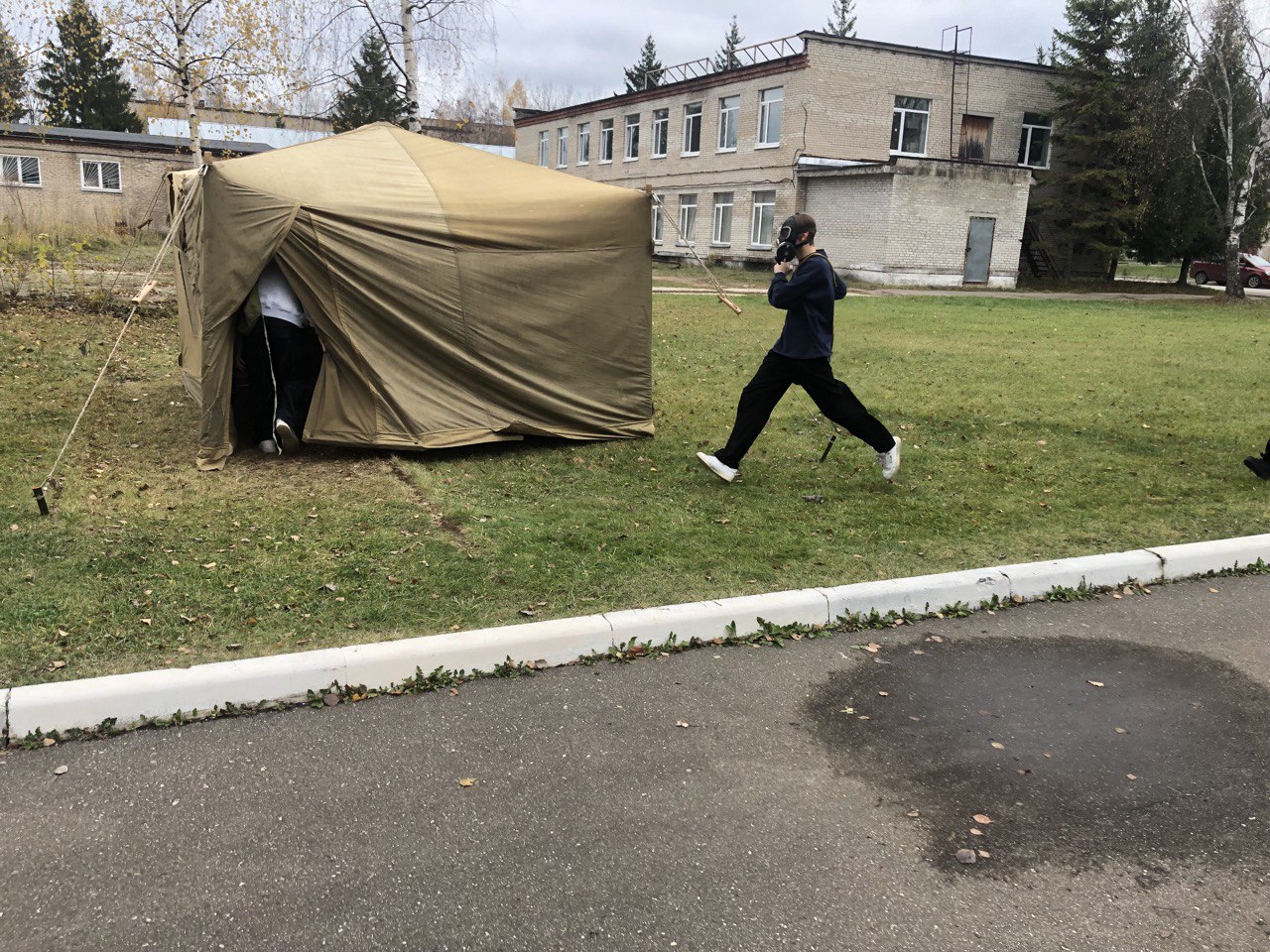 Тренинг по газодымовому окуриванию